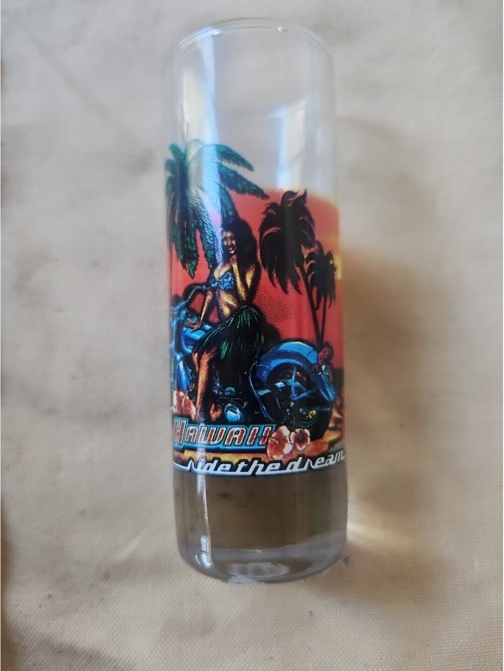 Harley Davidson Maui Shot Glass Hawaii